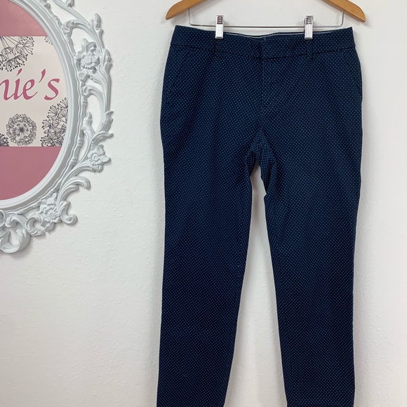 Tommy Hilfiger / Blue with White Polka Dots Pants - Picture 2 of 8